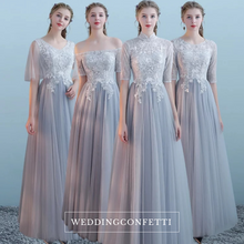 Load image into Gallery viewer, The Kosta Bridesmaid Collection (Grey) - WeddingConfetti