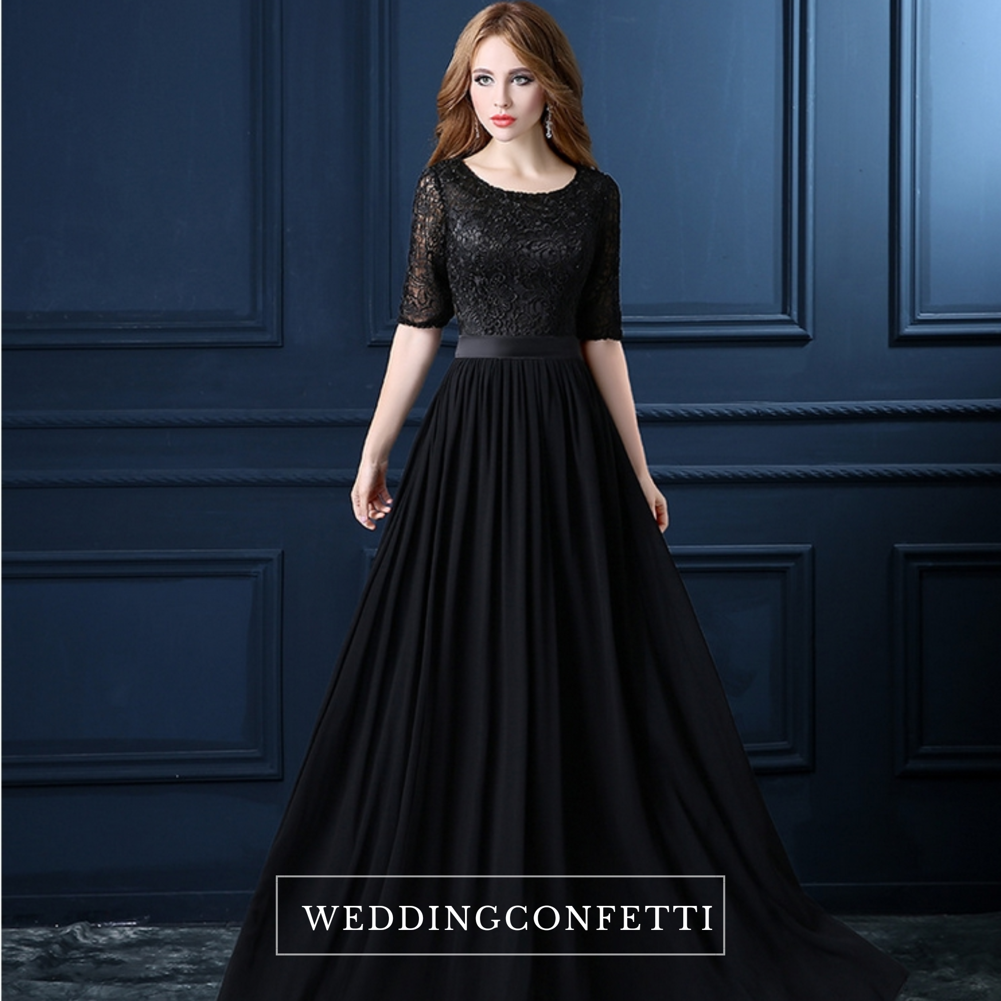 All black ball on sale gown