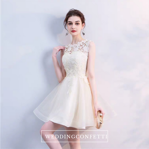 The Ixoria Sleeveless Lace Dress (Available in 4 colours) - WeddingConfetti