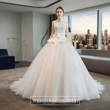 Load image into Gallery viewer, The Narelle Wedding Bridal Sleeveless Tulle Gown - WeddingConfetti