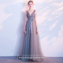 Load image into Gallery viewer, The Sophiela Glittery Sleeveless Sequins Gown (Available in 2 colours) - WeddingConfetti