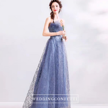 Load image into Gallery viewer, The Yennie Tube Blue Gown - WeddingConfetti