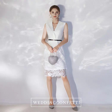 Load image into Gallery viewer, The Victoria White Lace Dress (Available in 2 colours) - WeddingConfetti