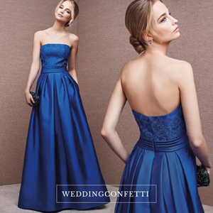 The Isabella Tube Long Evening Gown (Available in other colours) - WeddingConfetti