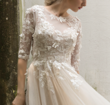Load image into Gallery viewer, The Flynn Bohemian Wedding Gown - WeddingConfetti