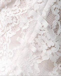 The Azalea Short Sleeve Lace Dress - WeddingConfetti