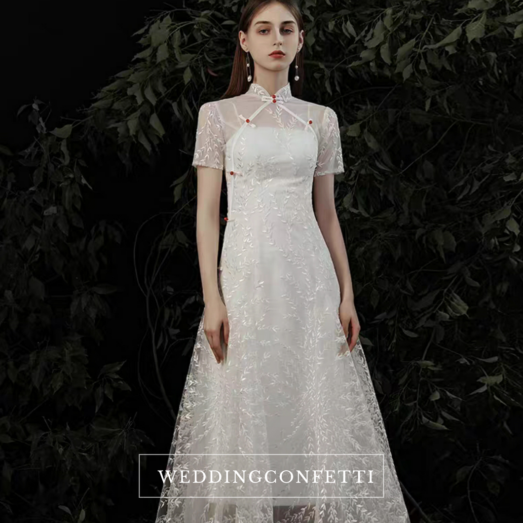The Yazmine Wedding Bridal Cheongsam Dress