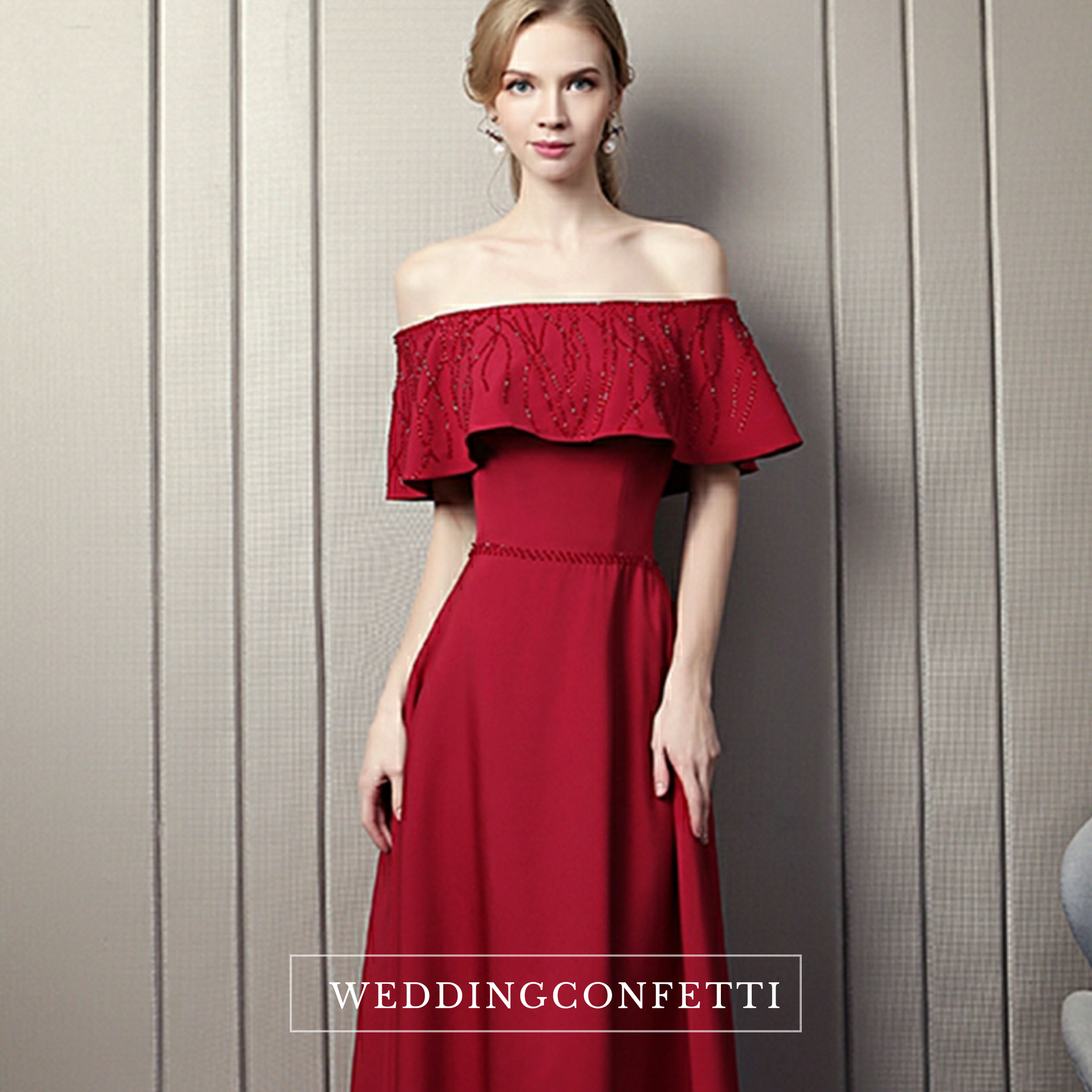 Red 2025 elegant gown