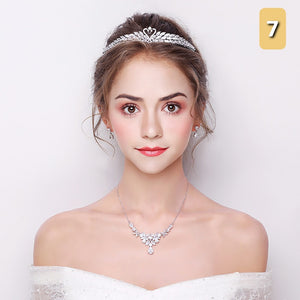 Bridal Crown Tiara (Various Designs)