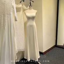 Load image into Gallery viewer, The Gretel Wedding Bridal Sleeveless Dress