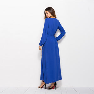 The Shazly Long Sleeve Gown (Various Colours)