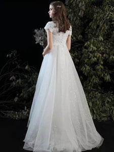 The Kasevue Wedding Bridal High Waisted Gown