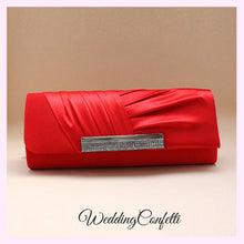 Load image into Gallery viewer, The Rocco Black / Red / Fuchsia / Beige Clutch Bags - WeddingConfetti