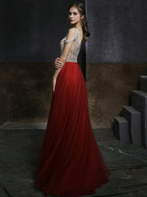 Load image into Gallery viewer, The Shelby Red Off Shoulder Gown (Available in 2 colours)