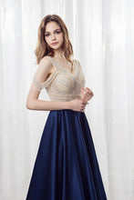 Load image into Gallery viewer, The Shelby Blue Off Shoulder Gown (Available in 2 colours)