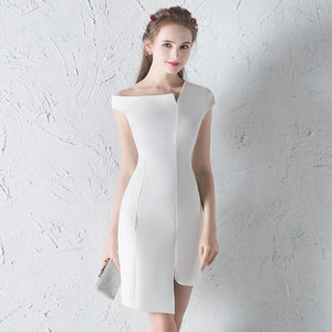 The Julie Short White Dress