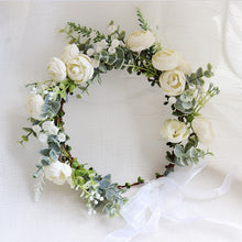 Load image into Gallery viewer, Wedding Hair Garland/Flower Crown (Available in 5 Colours) - WeddingConfetti
