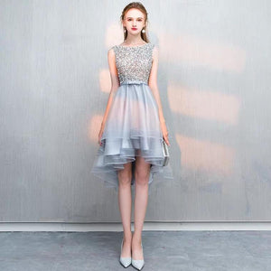The Alethea Sleeveless Sequined Tulle Dress (Available in 3 colours) - WeddingConfetti