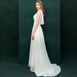The Renaya Wedding Bridal Sleeveless Gown - WeddingConfetti
