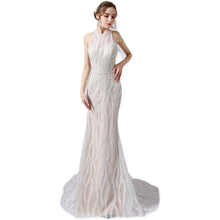 Load image into Gallery viewer, The Jalone Wedding Bridal Halter Gown