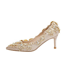 Load image into Gallery viewer, The Rhese Wedding Bridal Heels