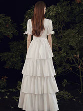 Load image into Gallery viewer, The Penelope Wedding Bridal Short Sleeve Dress