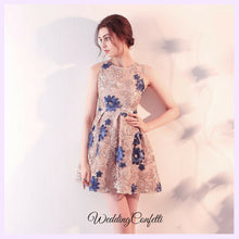Load image into Gallery viewer, The Deana Sleeveless Floral Dress - WeddingConfetti