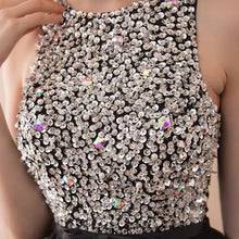 Load image into Gallery viewer, The Alethea Sleeveless Sequined Tulle Dress (Available in 3 colours) - WeddingConfetti