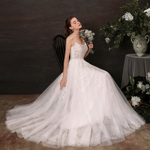 The Rayen Wedding Bridal Sleeveless Gown