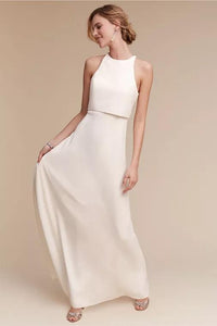 The Fleur Wedding Bridal Crop Top Maxi & Skirt (Customisable) - WeddingConfetti