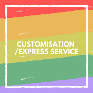 Customisation/Express Service - WeddingConfetti