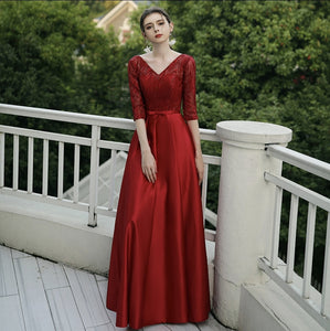 The Farisha Long Sleeves Gown (Various Colours)