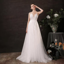Load image into Gallery viewer, The Rayna Wedding Bridal Sleeveless Gown
