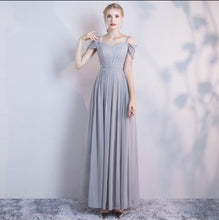Load image into Gallery viewer, The Dendelion Chiffon Bridesmaid Dress (Customisable)
