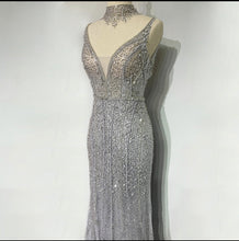 Load image into Gallery viewer, The Carista Champagne Sleeveless Gown (Available in 2 Colours)