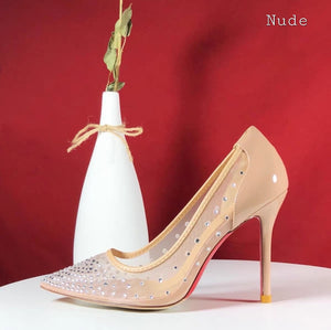 The Hensley Wedding Bridal Translucent Heels (Available in 2 Colours)