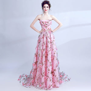 The Rayne Bridal Floral Maxi Wedding Dress Gown - WeddingConfetti