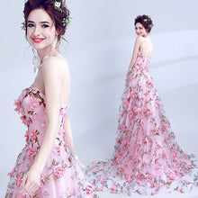 Load image into Gallery viewer, The Rayne Bridal Floral Maxi Wedding Dress Gown - WeddingConfetti