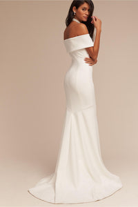 The Penny Wedding Bridal Off Shoulder Gown