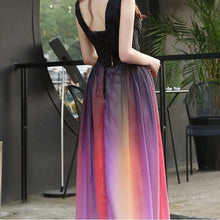 Load image into Gallery viewer, The Elie Saab Inspired Purple Ombre Tube - WeddingConfetti