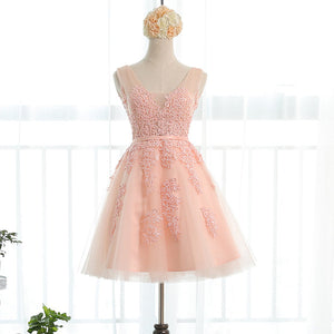 The Talitha Grey/Pink/Red/Blue Lace Sleeveless Dress - WeddingConfetti