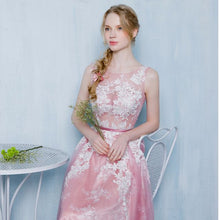 Load image into Gallery viewer, The Selena Pink / Grey / Beige Tulle Dress (Available in 3 colours) - WeddingConfetti