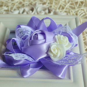 Wedding Flower Wrist Corsages - WeddingConfetti