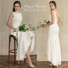 Load image into Gallery viewer, The Kordele Wedding Bridal Sleeveless Lace Dress