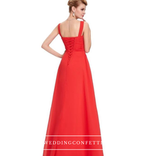 Load image into Gallery viewer, The Hannah Navy Blue / Red / White Sleeveless Dress - WeddingConfetti