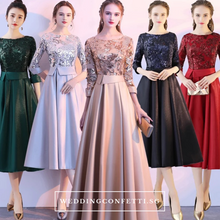 Load image into Gallery viewer, The Tessa Gold / Silver / Red / Black / Green Long Sleeve Gown (Available in 5 colours) - WeddingConfetti