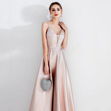 Load image into Gallery viewer, The Irina Sleeveless Pink Gown - WeddingConfetti