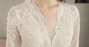 The Yasalyn Wedding Bridal Lace Gown - WeddingConfetti