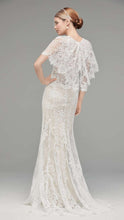 Load image into Gallery viewer, The Keranda Wedding Bridal Drape Sleeve Lace Gown - WeddingConfetti