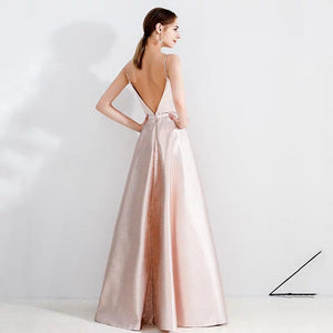 The Irina Sleeveless Pink Gown - WeddingConfetti